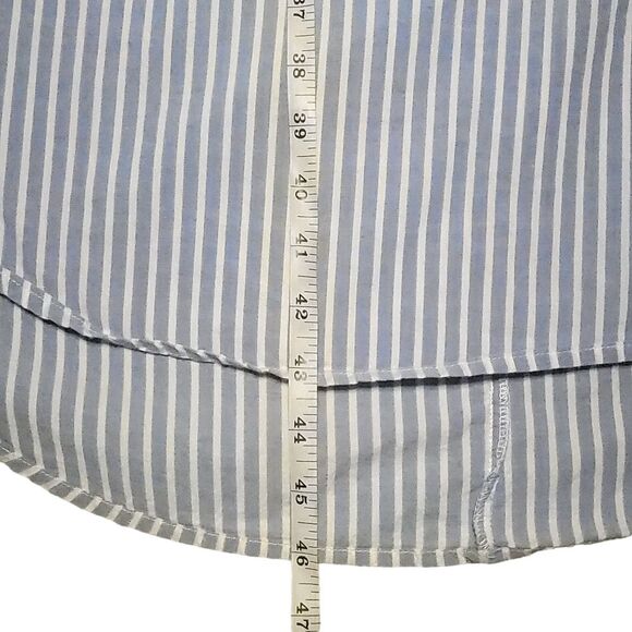 Ava & Viv Cotton Embroidered Plus Size Stripe Dress Womens 2X - Picture 11 of 11